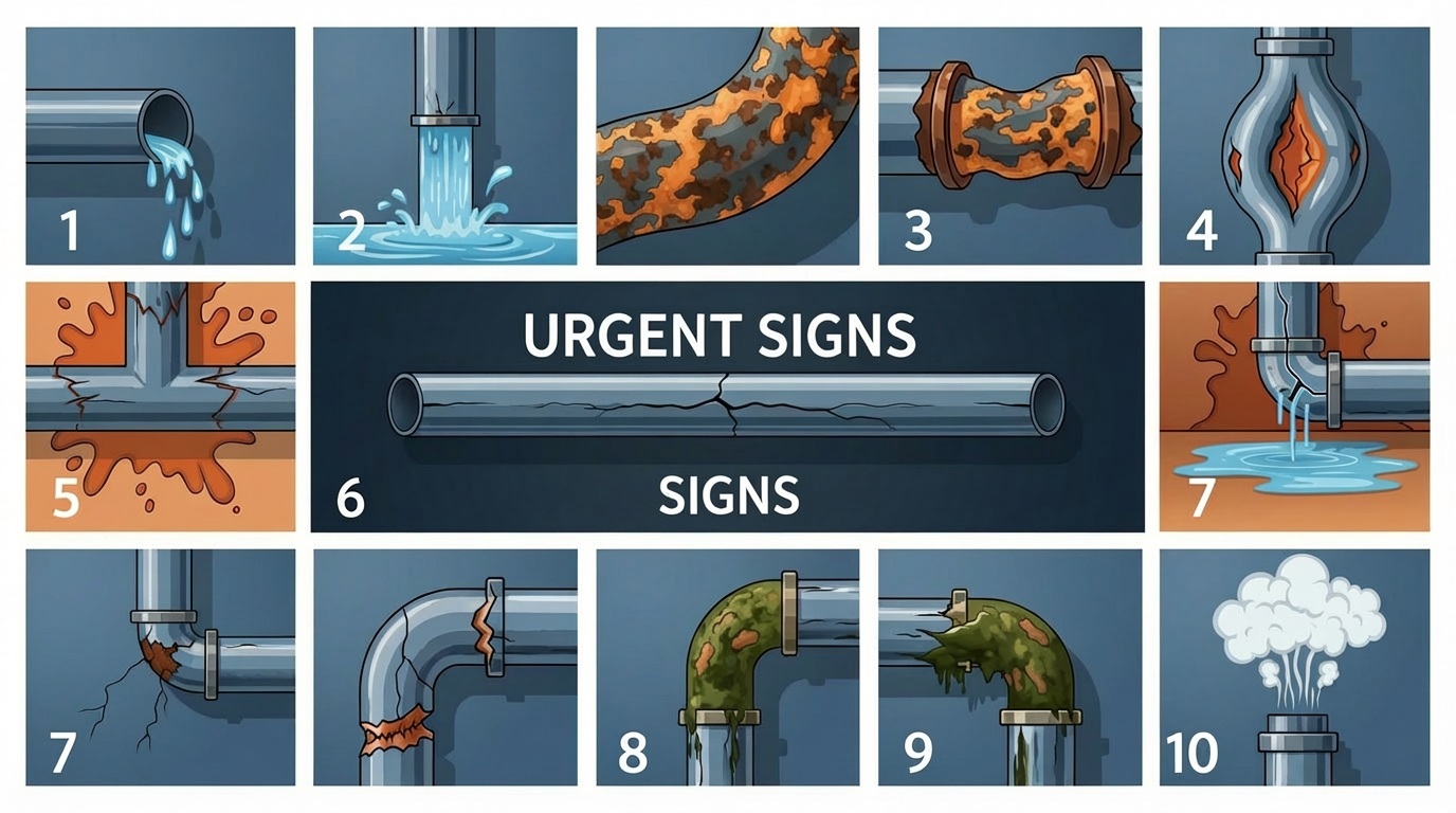 Clay-tile failure modes — joint separations, root intrusion, structural cracks observed in pre-war Bexley laterals